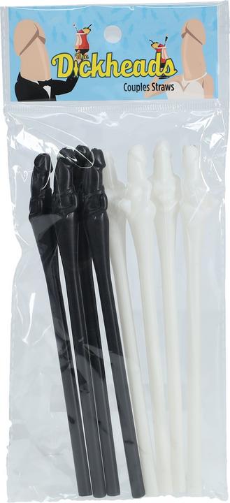 S-Line Couples Straws - Black and White