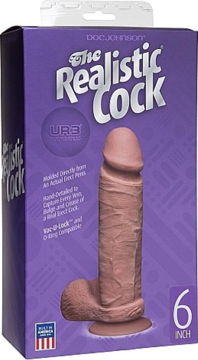 Actual product image Doc Johnson The Realistic Cock - UR3
