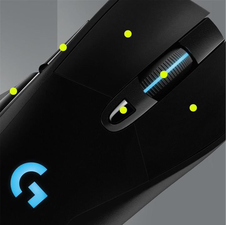 Produktbild Logitech G G703 Lightspeed (Kabelgebunden, Kabellos)