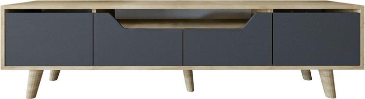 Saphir-Eiche und Anthrazit