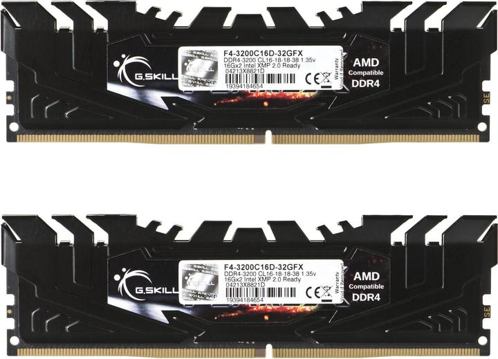 Immagine prodotto G.Skill Flare X (2 x 16GB, 3200 MHz, DDR4-RAM, DIMM)