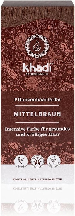 Khadi Pflanzenhaarfarbe (Braun)