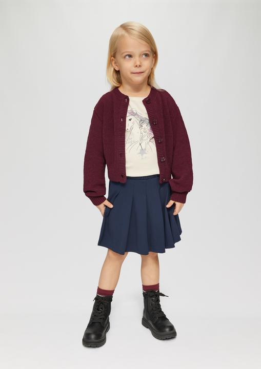 Image du produit S.Oliver Strickjacke Verkürzte Strickjacke mit Knopfleiste (116, 122)