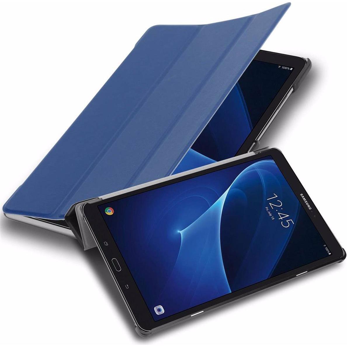 Cadorabo Tablet Book Cover (Galaxy Tab A 10.1 (2016)), Tablet Hülle, Blau