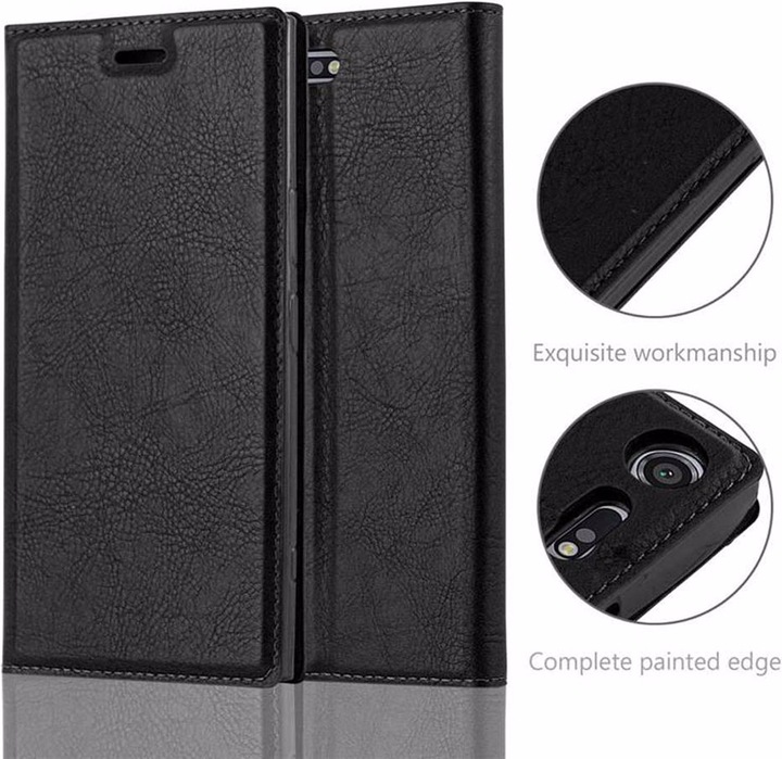 Actual product image Cadorabo Book Invisible Magnet Cover (Sony Xperia XZ1 Compact)