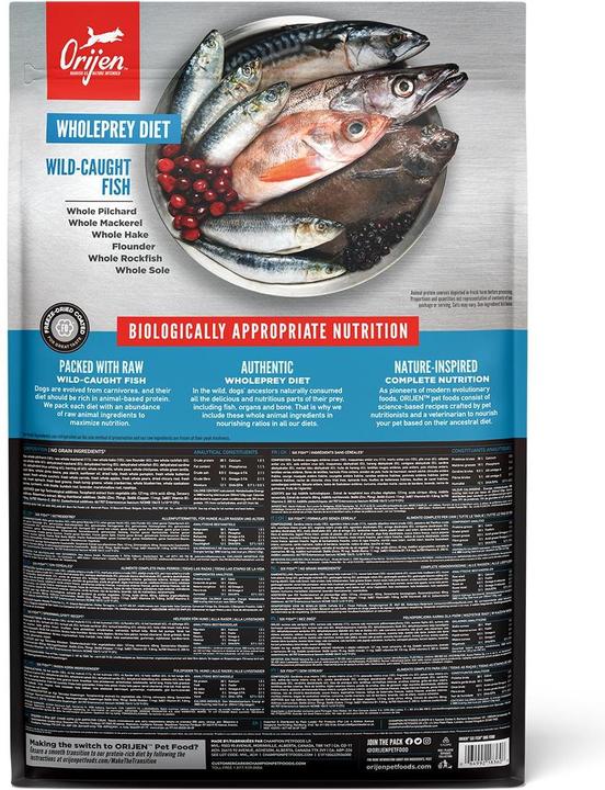 Actual product image Orijen 6-Fish (Adult, 1 pcs., 6000 g)