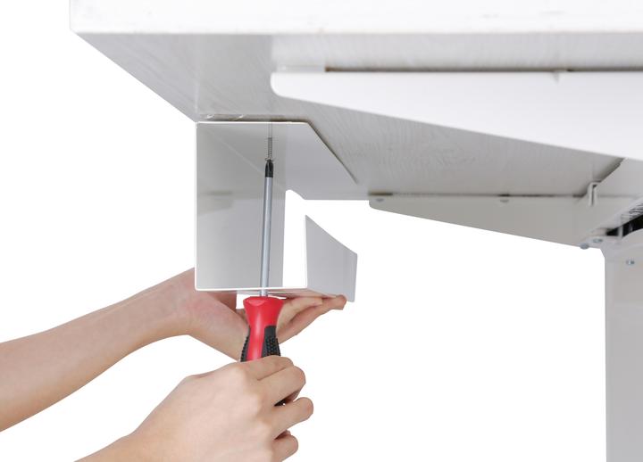 Produktbild Ergowork Steel Cable Rack -johtokouru, valkoinen