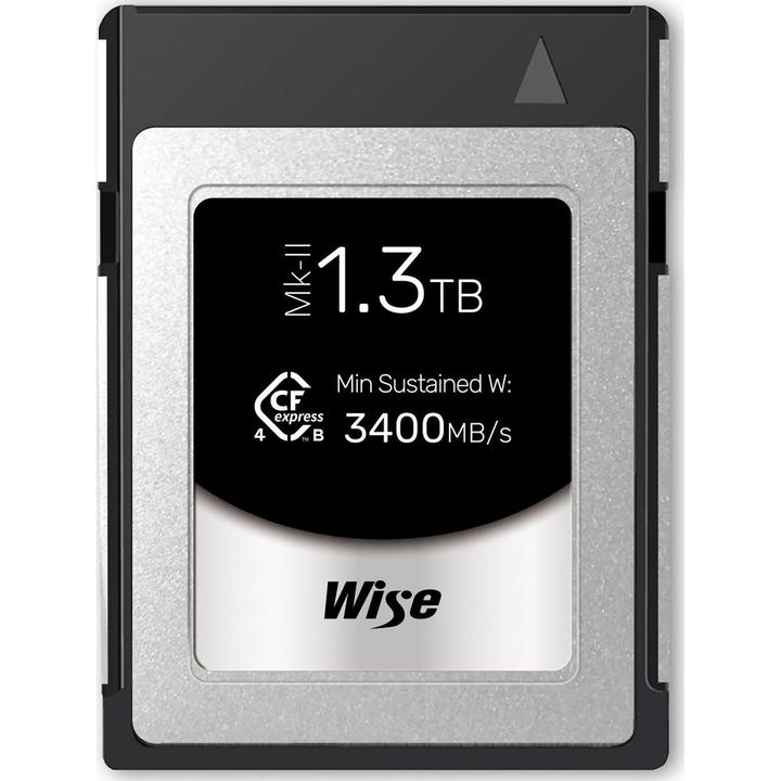 Actual product image Wise CFexpress 4.0 Type B PRO 1.3TB MK-II WI-CFX4-B1300PM2 (1300 GB, CFexpress type B)