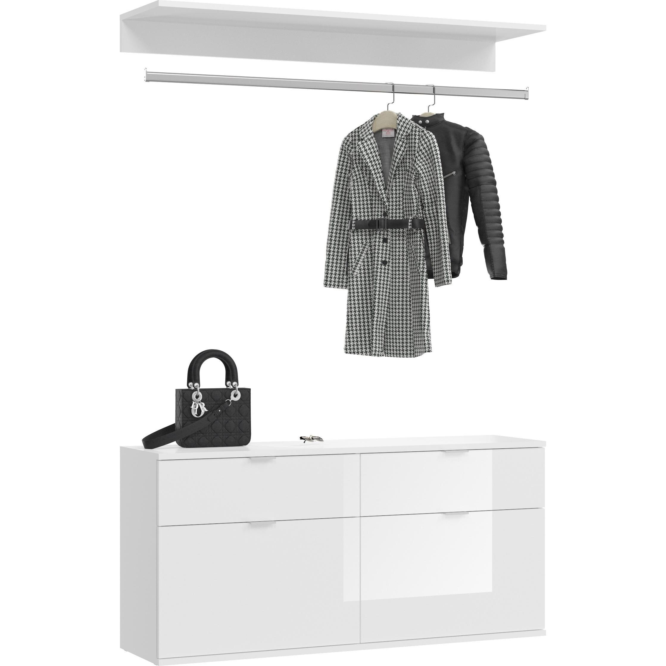 Xonox Home, Kleiderschrank, Projekt X (121 x 34 x 62 cm)