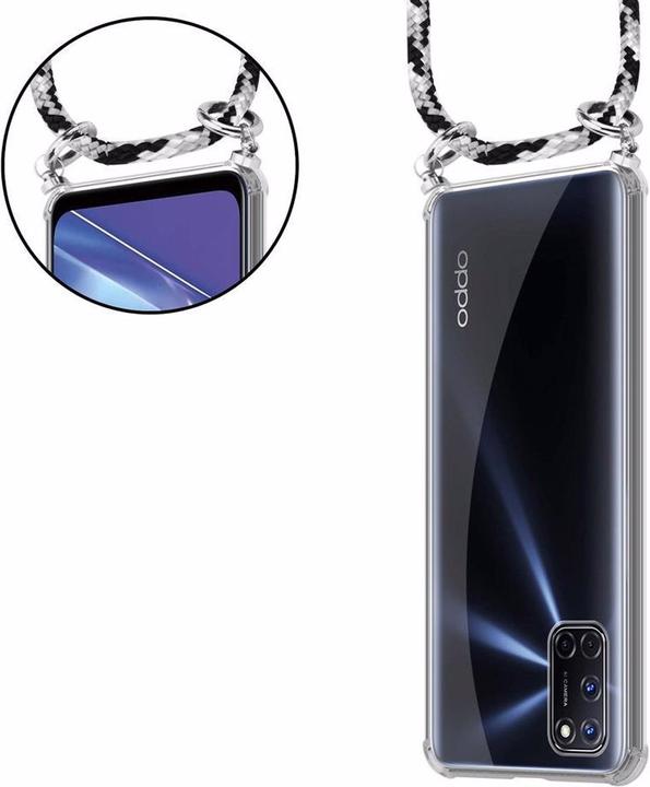 Produktbild Cadorabo TPU Handy Kette SILBER Cover