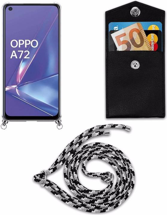 Produktbild Cadorabo TPU Handy Kette SILBER Cover