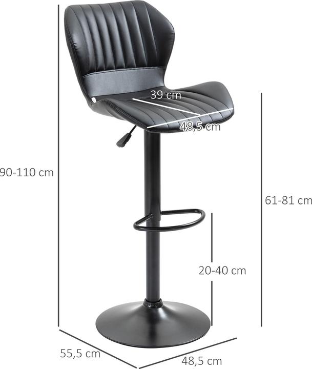 Actual product image Homcom Bar stool