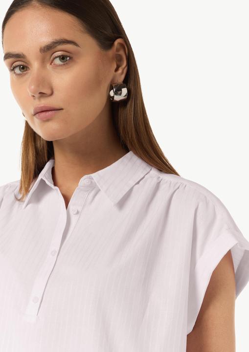 Produktbild Comma Bluse Locker geschnittene Hemdbluse mit Musterstruktur (40)