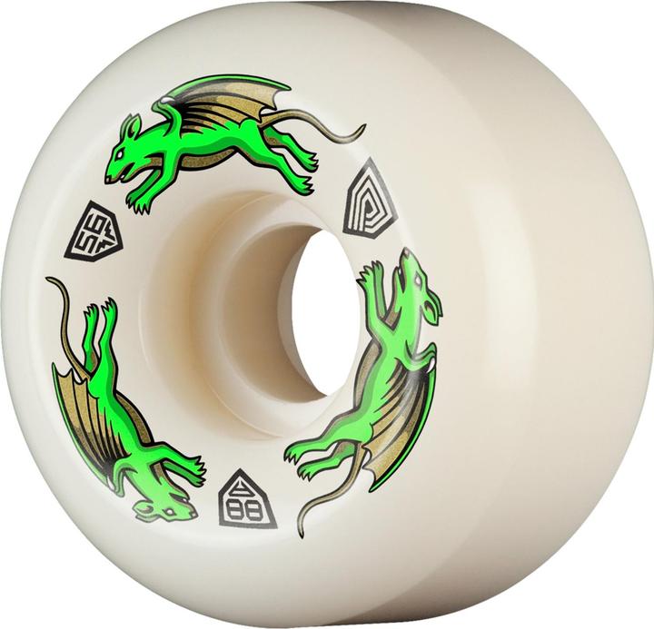 88A DF Dragon Green AV6 Asymmetrical Shape (56 mm)