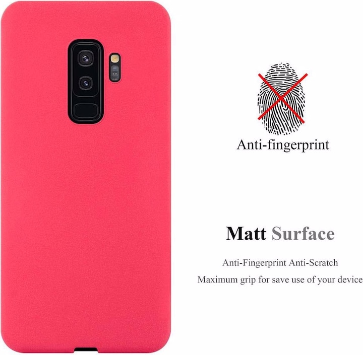 Actual product image Cadorabo TPU Frosted Cover (Samsung Galaxy S9+)