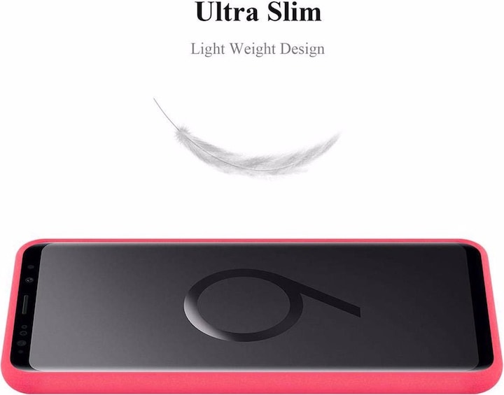 Actual product image Cadorabo TPU Frosted Cover (Samsung Galaxy S9+)