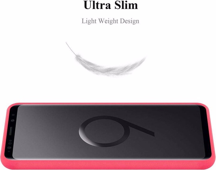 Actual product image Cadorabo TPU Frosted Cover (Samsung Galaxy S9+)
