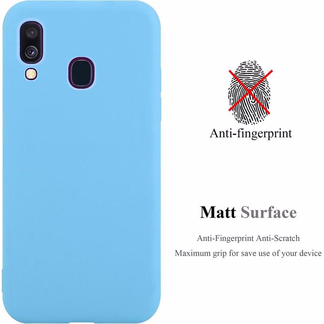 Thumbnail - Cadorabo TPU Candy Cover (Samsung Galaxy A40), Smartphone Hülle, Blau