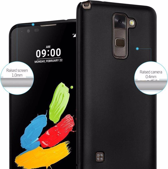 Produktbild Cadorabo TPU Matt Metallic Cover (LG Stylus 2)
