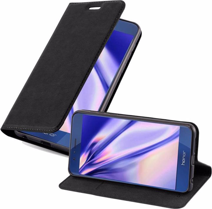 Actual product image Cadorabo Book Invisible Magnet Cover (Honor 8)