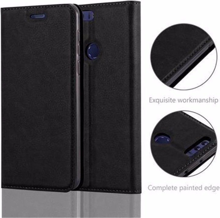 Actual product image Cadorabo Book Invisible Magnet Cover (Honor 8)