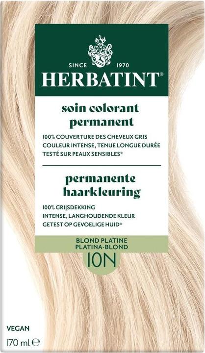 Produktbild Herbatint Dauerhafte Haarfärbung Platinblond (Blond)