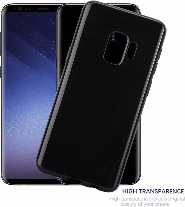 Actual product image Cadorabo TPU Ultra Slim AIR Cover (Samsung Galaxy S9+)