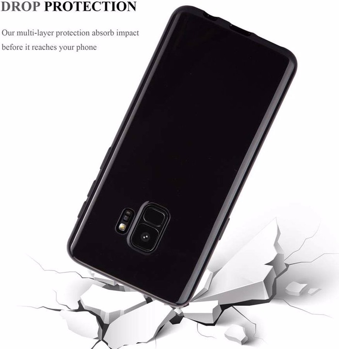 Actual product image Cadorabo TPU Ultra Slim AIR Cover (Samsung Galaxy S9+)