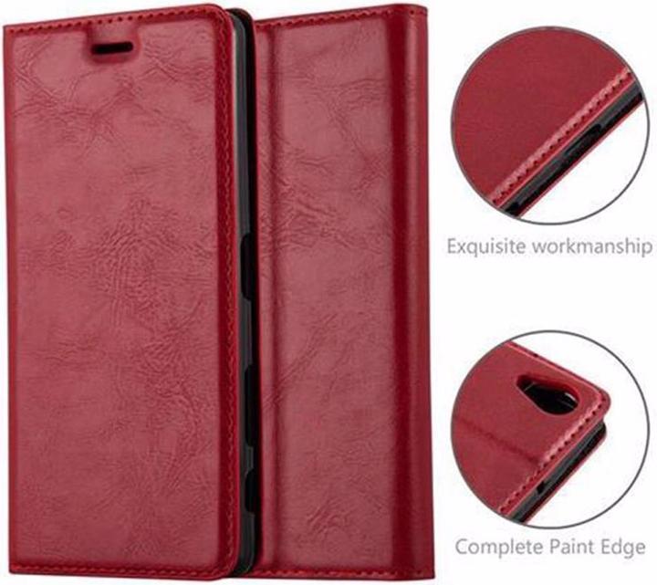 Actual product image Cadorabo Book Invisible Magnet Cover (Sony Xperia X)
