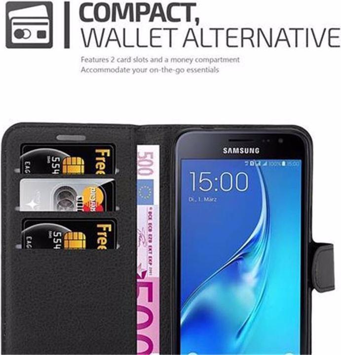 Immagine prodotto Cadorabo Libro con copertina con funzione di stand (Samsung Galaxy J3)