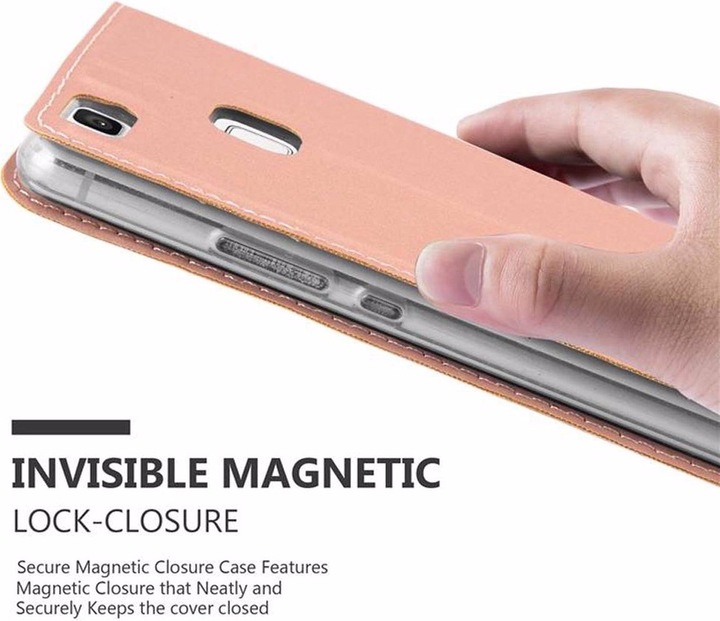 Actual product image Cadorabo Book Classy Style Cover (Huawei P9 Lite)