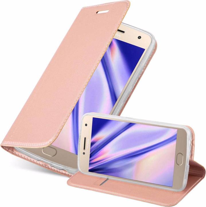 Actual product image Cadorabo Book Classy Style Cover (Motorola Moto G5 Plus)