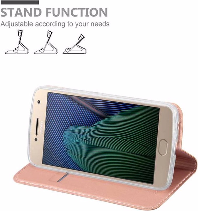 Productafbeelding Cadorabo Boek Classy Style Cover (Motorola Moto G5 Plus)