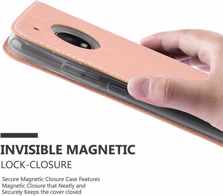 Actual product image Cadorabo Book Classy Style Cover (Motorola Moto G5 Plus)