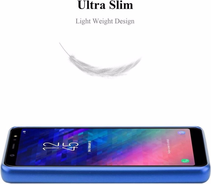 Actual product image Cadorabo TPU Matt Metallic Cover (Samsung Galaxy J6 (2018))