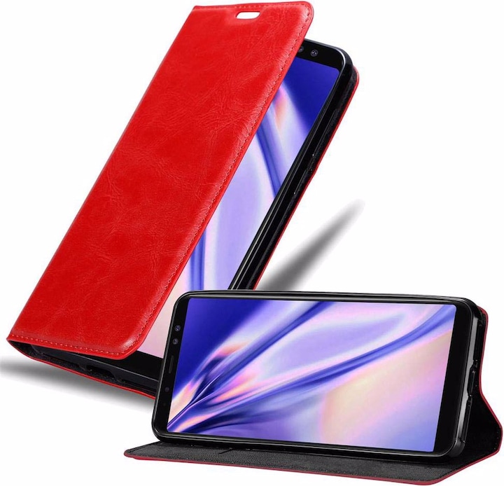 Actual product image Cadorabo Book Invisible Magnet Cover (Samsung Galaxy A6)