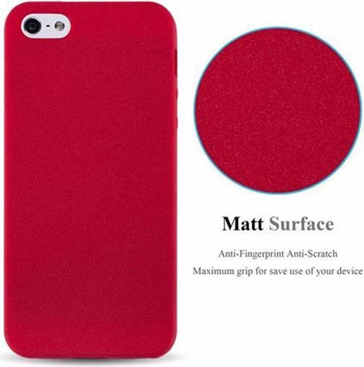 Actual product image Cadorabo TPU Frosted Cover (Apple iPhone 5)