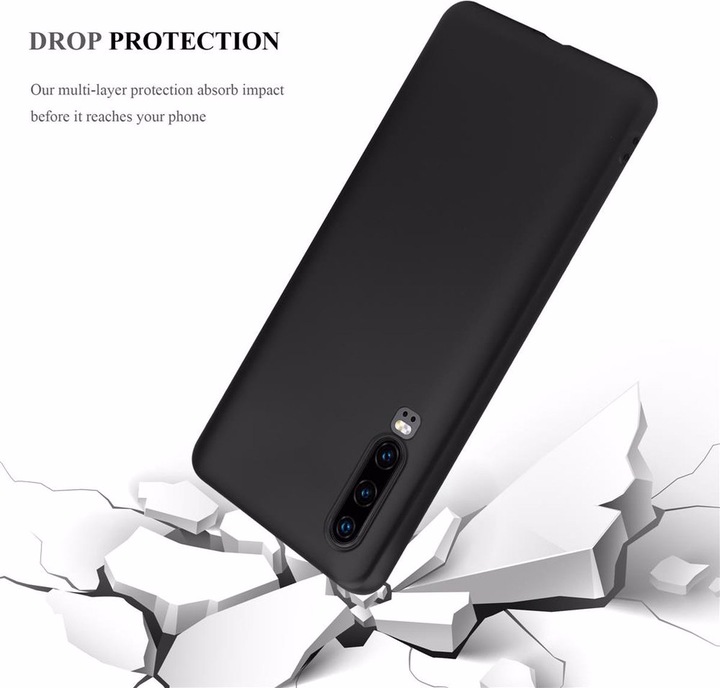 Produktbild Cadorabo TPU Matt Metallic Cover (Huawei P30)