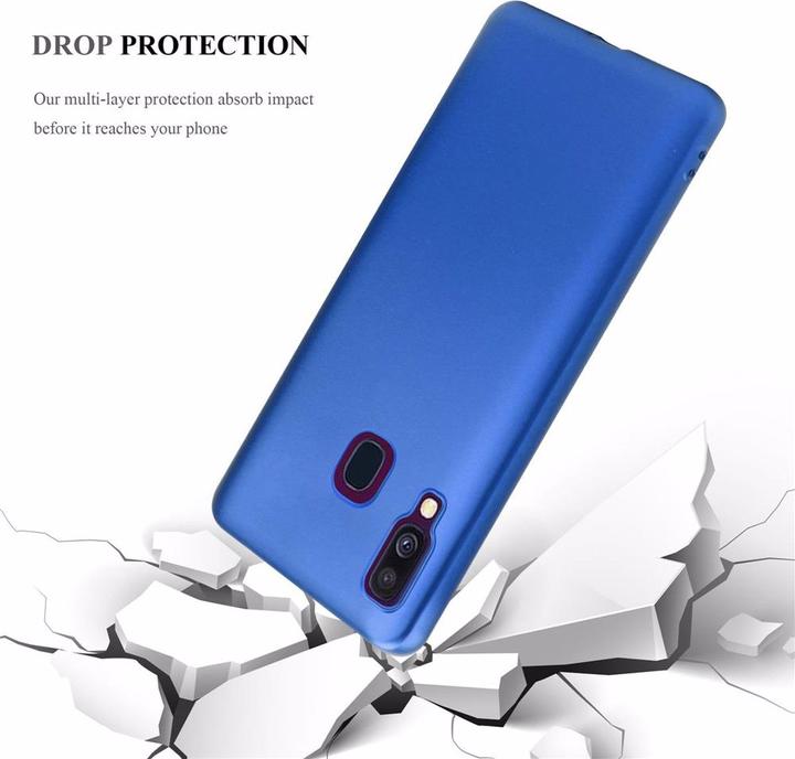 Produktbild Cadorabo TPU Matt Metallic Cover (Samsung Galaxy A40)