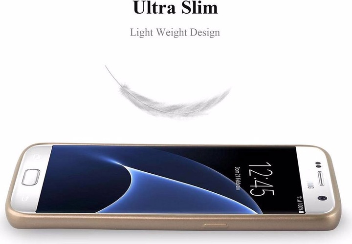 Produktbild Cadorabo TPU Matt Metallic Cover (Samsung Galaxy S7)