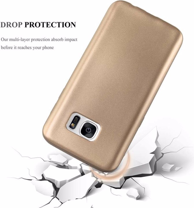Produktbild Cadorabo TPU Matt Metallic Cover (Samsung Galaxy S7)