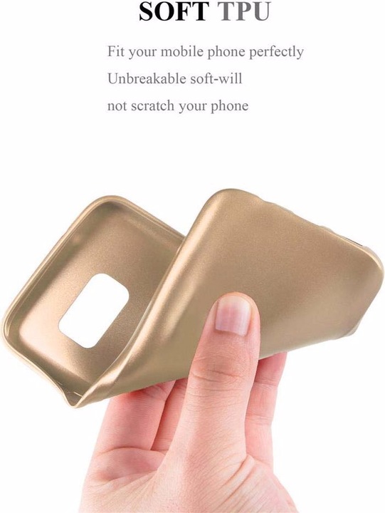 Produktbild Cadorabo TPU Matt Metallic Cover (Samsung Galaxy S7)