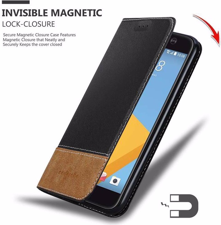Actual product image Cadorabo Book X Wallet Cover (HTC One M10)