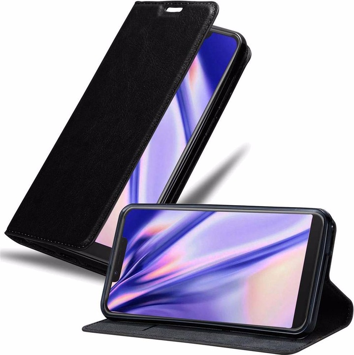 Actual product image Cadorabo Book Invisible Magnet Cover (Wiko View 2 Plus)