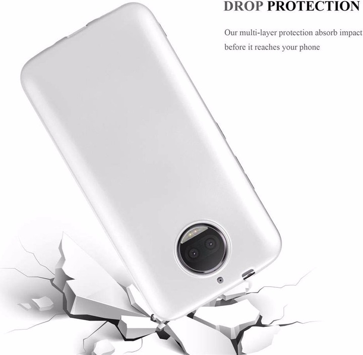Produktbild Cadorabo TPU Matt Metallic Cover (Motorola Moto G5S Plus)