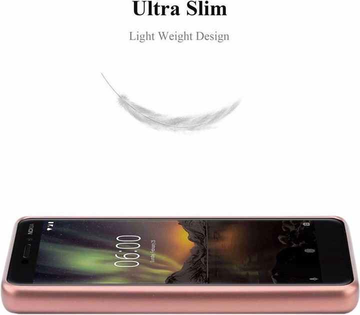 Produktbild Cadorabo TPU Matt Metallic Cover (Nokia 6.1)
