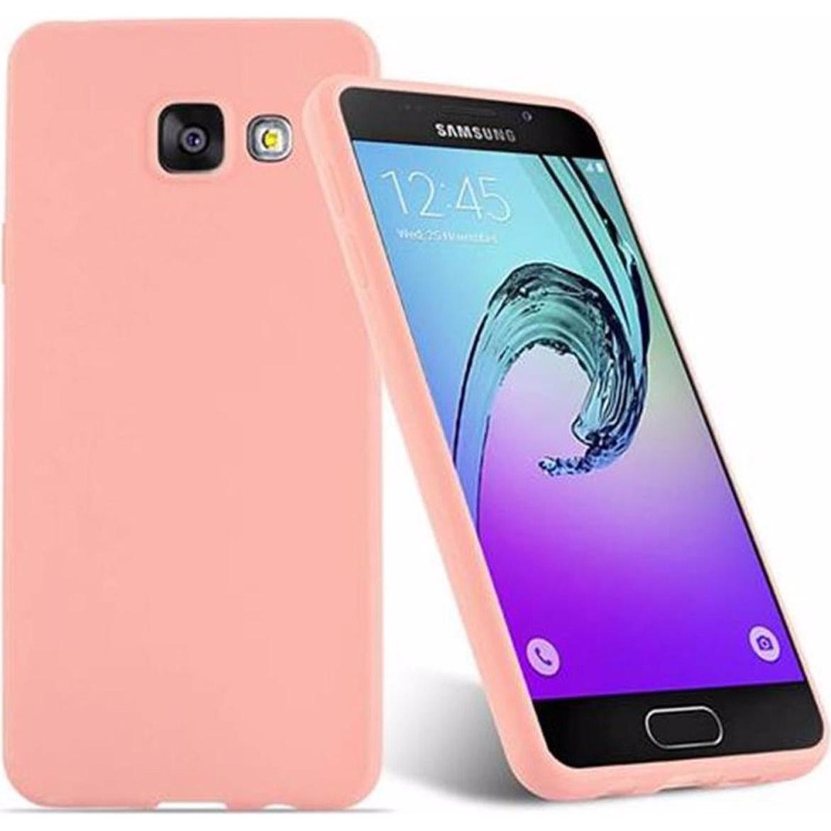 Thumbnail - Cadorabo TPU Candy Cover (Samsung Galaxy A5 (2016)), Smartphone Hülle, Rosa