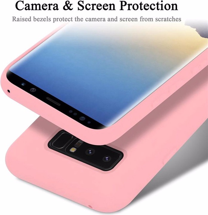 Produktbild Cadorabo TPU Liquid Silicone Case Cover (Samsung Galaxy Note 8)