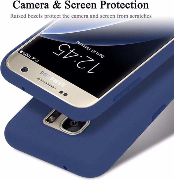 Produktbild Cadorabo TPU Liquid Silicone Case Cover (Samsung Galaxy S7)