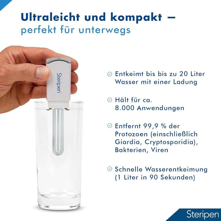 Produktbild Steri Pen UltraLight Traveller UV Wasserentkeimer